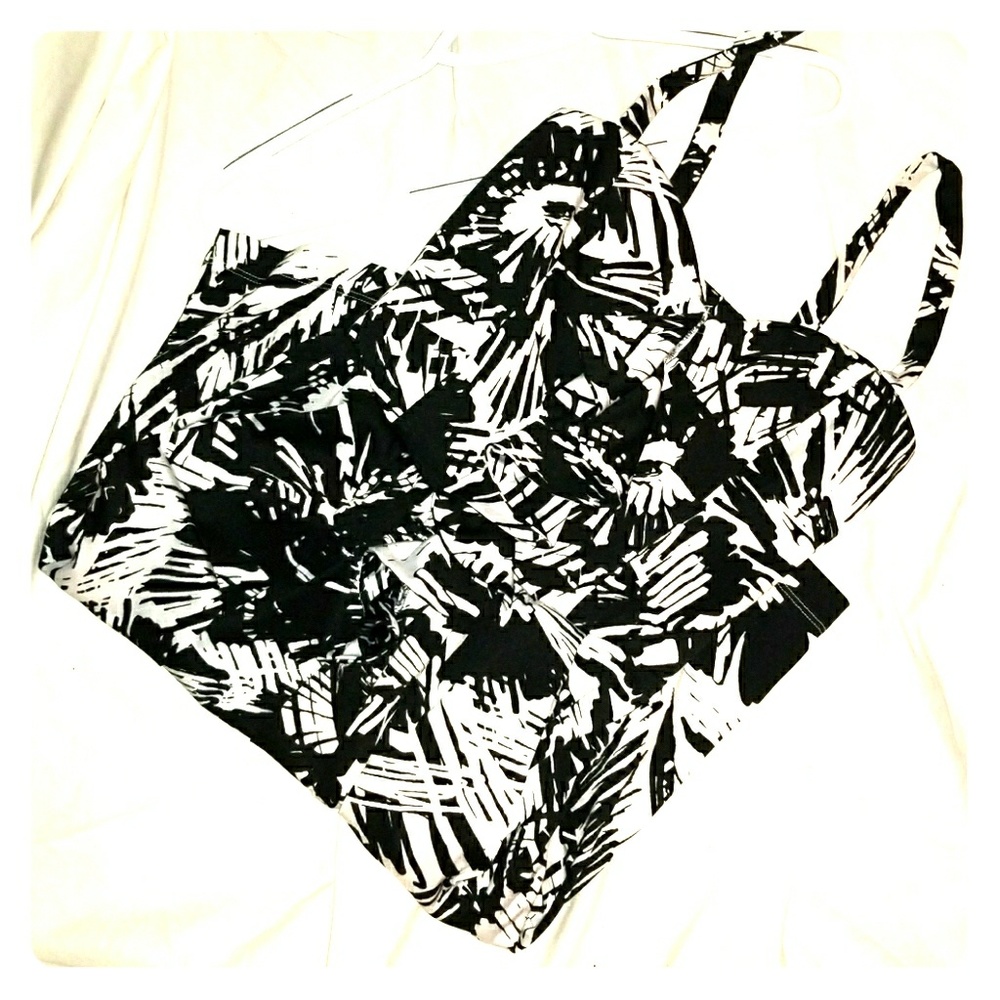 Black and white dress